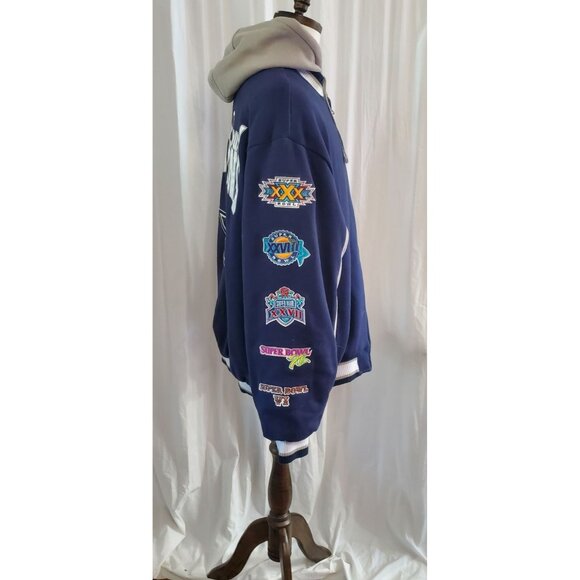 NFL Dallas Cowboys Super Bowl 5 Time Champions Jacket NFL G-lll Football XXL - Picture 4 of 16